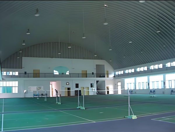 拱形屋頂結合鋼結構在體育場館中的高效應用